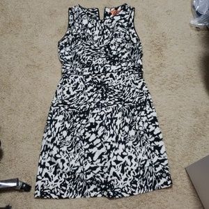 Tory burch abstract print dress